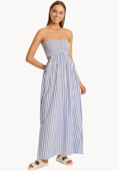 Sea Level Sails Bandeau Maxi Dress