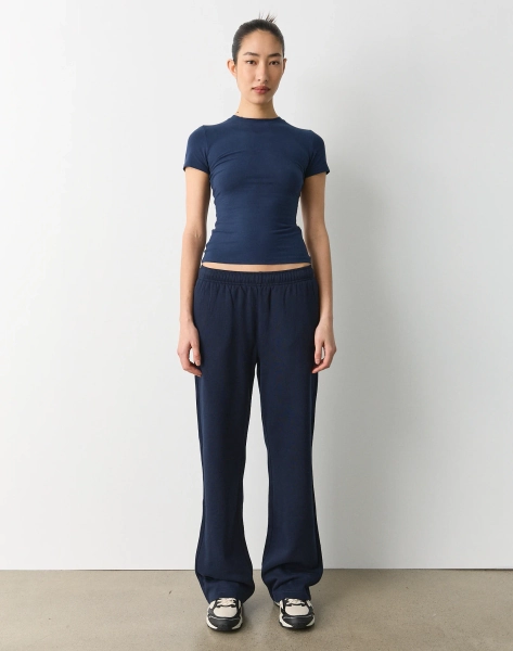 Elastic Waist Relaxed Sweatpant