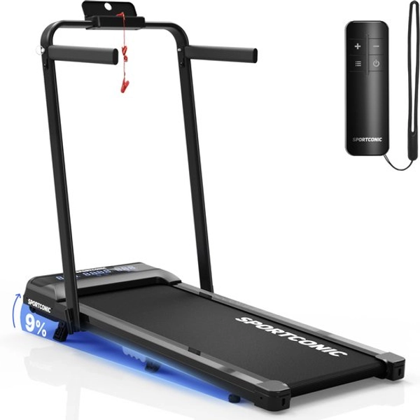 Sportconic Loopband - Inklapbaar - Hellingfunctie - Incl. afstandsbediening | bol