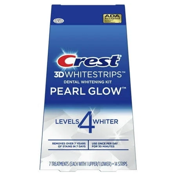 Crest 3DWhitestrips Event Whitening Boost At-Home Teeth Whitening Kit