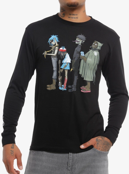 Gorillaz Member Lineup Long-Sleeve T-Shirt