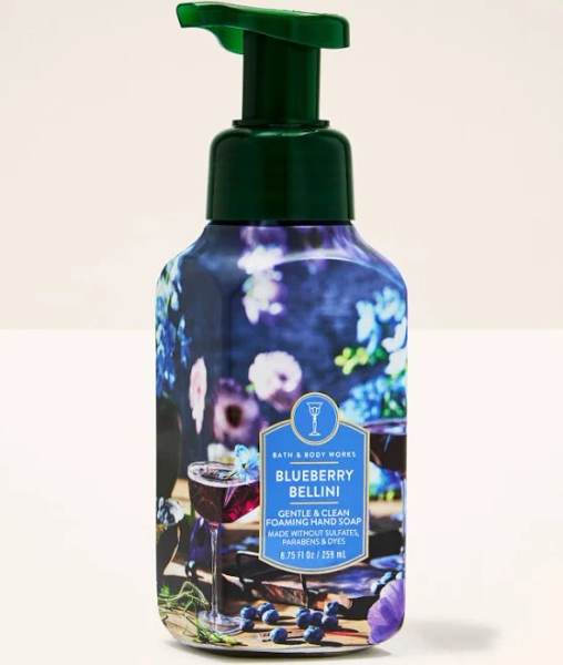 Bath & Body Works Blueberry Bellini Gentle & Clean Foaming Hand Soap
