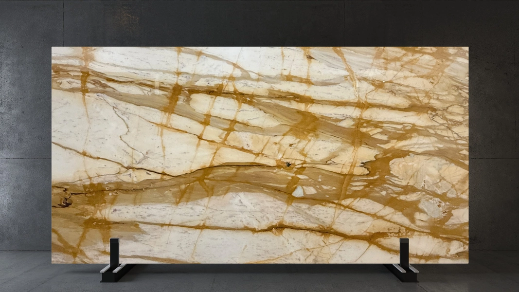 Calacatta Giallo Siena Marble Countertops in Boynton Beach