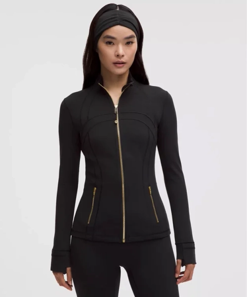Define Jacket *Nulu - Black/Gold/Gold - 14