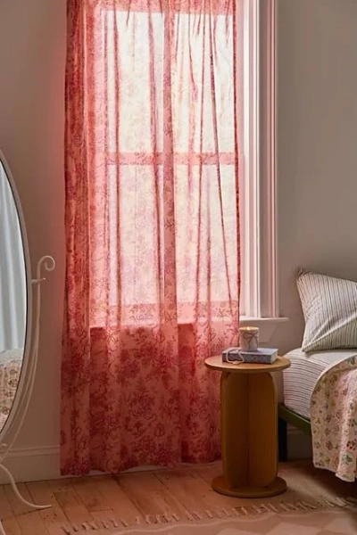 Urban Outfitters Catlyn Floral Patterned Window Panel