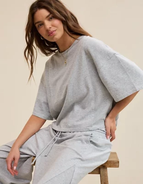 Aerie Unwind Waffle T-Shirt