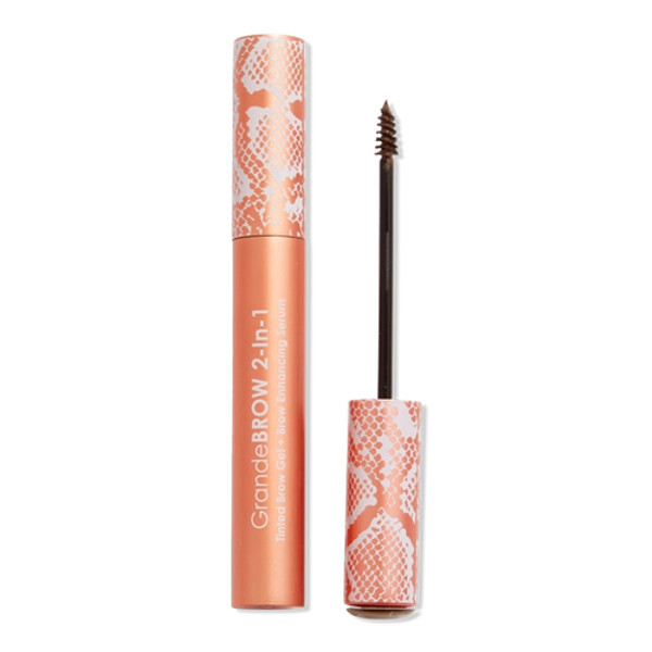 GrandeBROW 2-In-1 Tinted Brow Gel + Brow Enhancing Serum - Medium