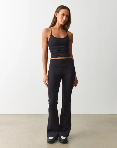 Active Contour Ruched Flare Legging