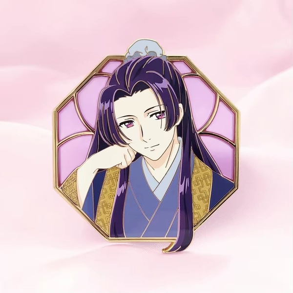 Jinshi Portrait Enamel Pin - AliExpress 36