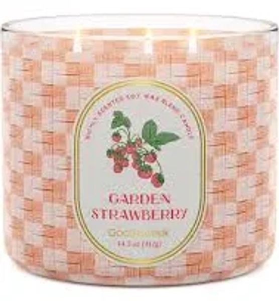 Goose Creek Garden Strawberry 3-Wick Candle