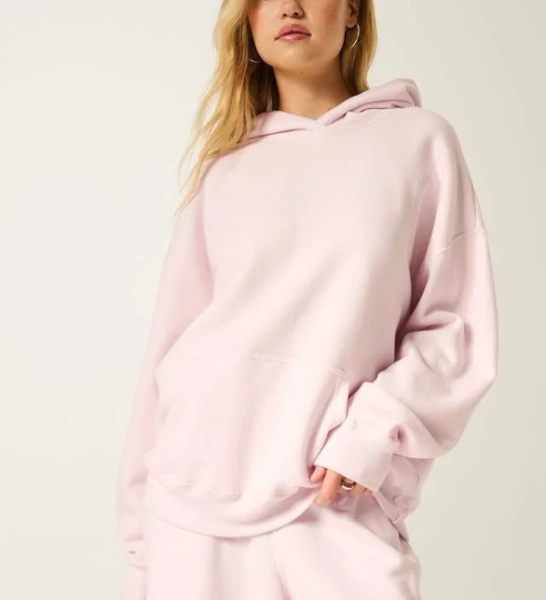Hollister Women's Oversized Sparkle Hoodie