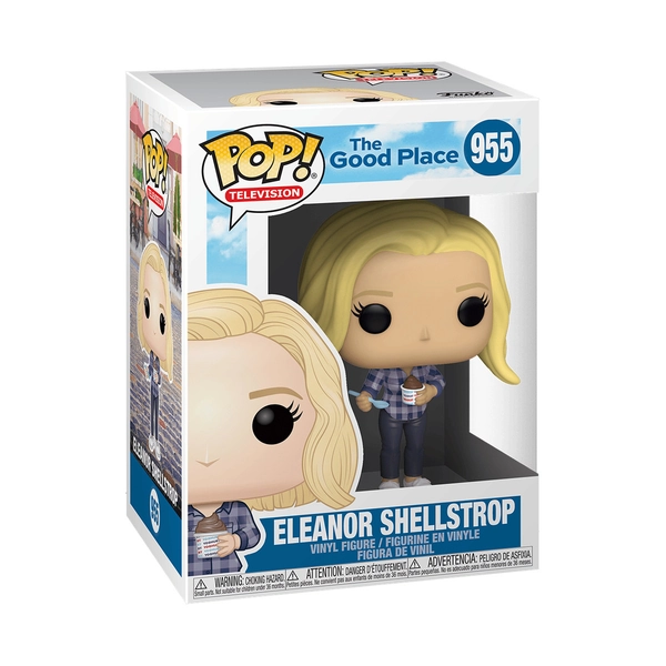 Funko POP! Television The Good Place Eleanor Shellstrop #955 DAMAGED BOX