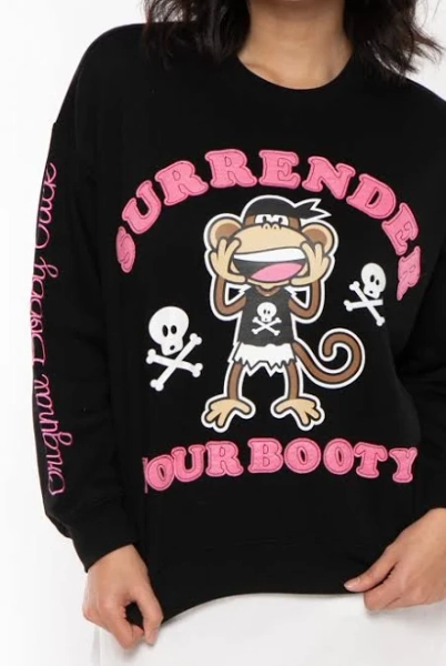 Surrender Bobby Jack Oversized Sweatshirt