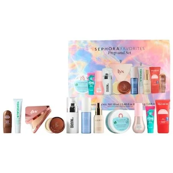 Sephora Favorites Prep & Set Makeup and Skincare Value Set