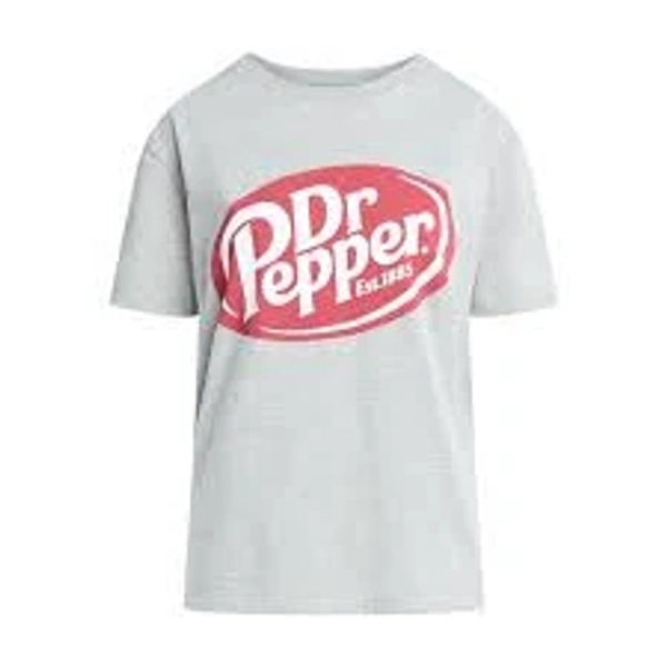 Women's Dr Pepper Licensed Graphic Short Sleeve Tee