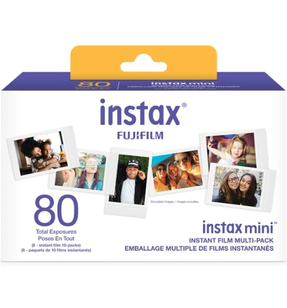 Fujifilm Instax Mini Film Value Pack 80 Count