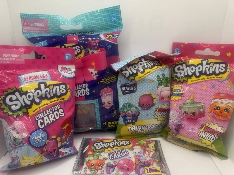 SHOPKINS VARIETY PACK LOT OF 5 Season 1-7,  NEW SEALED