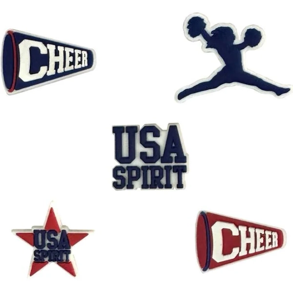 USA Clog Charms (5 Pack)