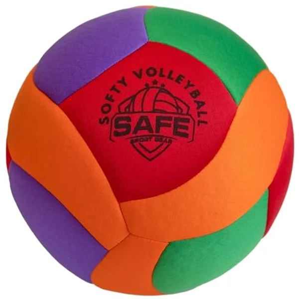 Softy Volleyball - Super Soft Designed for Pain-Free Play - Awesome Kids Indoor Ball with a Realistic Feel and Bounce - Perfect Ball for House (Softy Volleyball)
