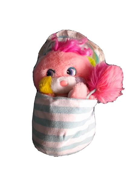 Vintage popples, baby cribsey retro Popple 1980's Soft Toy 