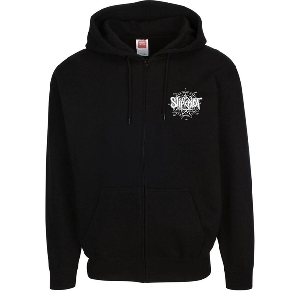 Slipknot Heavy Metal Band Men's Black Zip Hoodie (Multiple Variations)