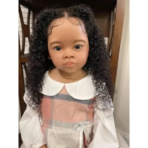 SINO-BB Customizble 32inch Reborn Baby Meili With Hand-Rooted Hair Huge Girl Already Finished Doll