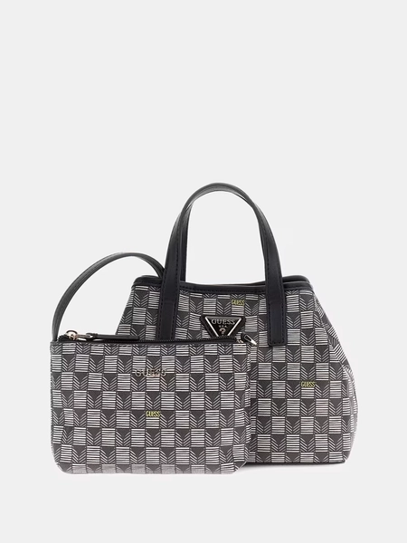 G Wave geometric-print mini handbag