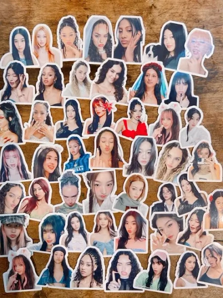 KATSEYE Concert Freebie Gift Journal Deco Stickers