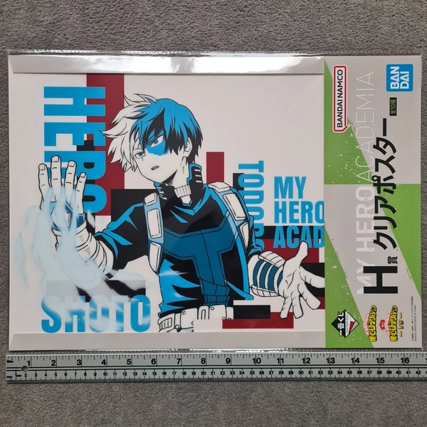 Shoto Todoroki My Hero Academia Official Japanese Kuji Prize BIG Plastic Poster