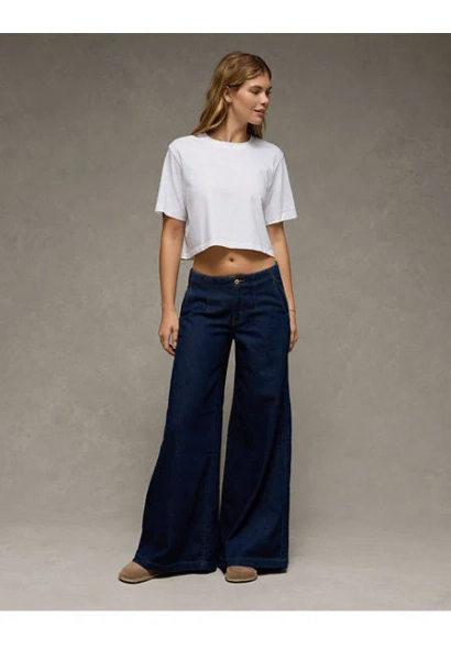 AE Women's Baggy A-Line Fit Jeans