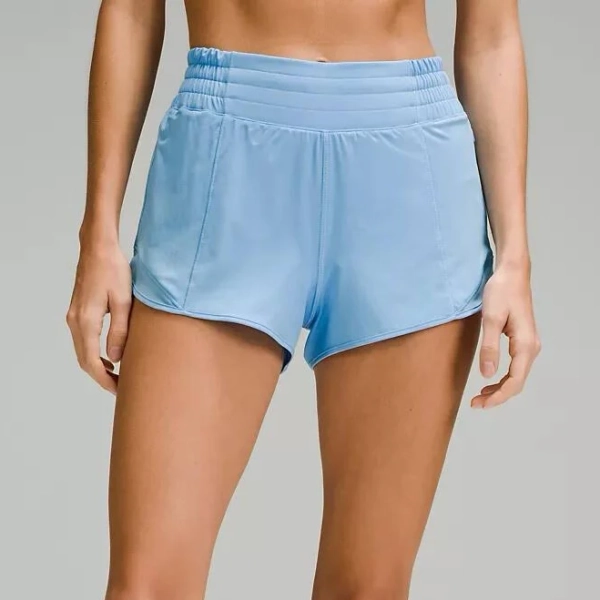 Lululemon Hotty Hot High Rise Short 2.5"aero Blue0 2 4 6 8 10nwt