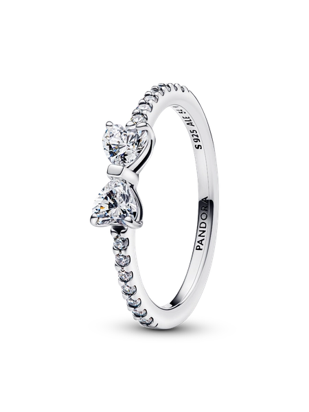 Anello Fiocco scintillante