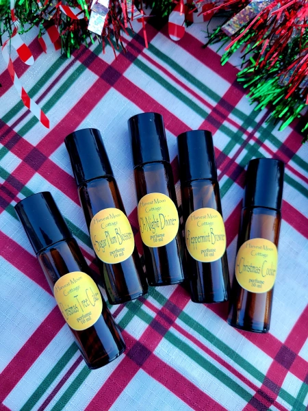 Christmas Rollerball Perfume Oils