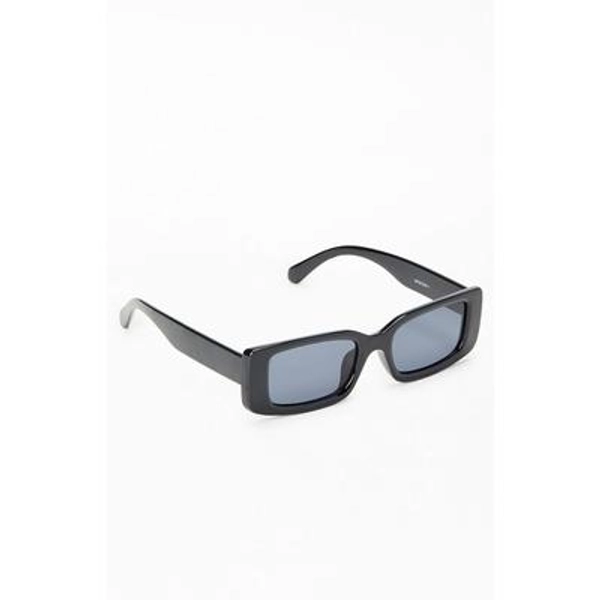 Alex Rectangle Sunglasses in Black
