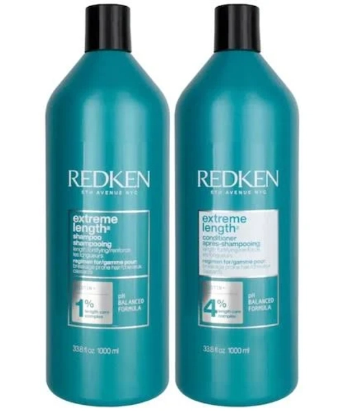 Redken Extreme Length With Biotin Shampoo & Conditioner 33.8 oz Liter Duo | Womens Redken