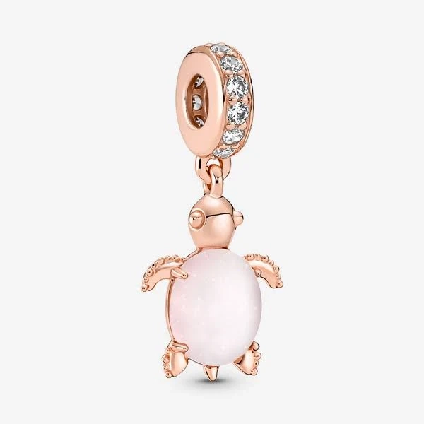 Pandora Murano Glass Sea Turtle Dangle Charm
