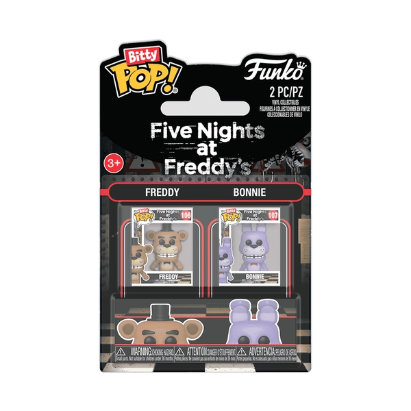 Bitty Pop! Freddy Fazbear & Bonnie the Rabbit 2-Pack
