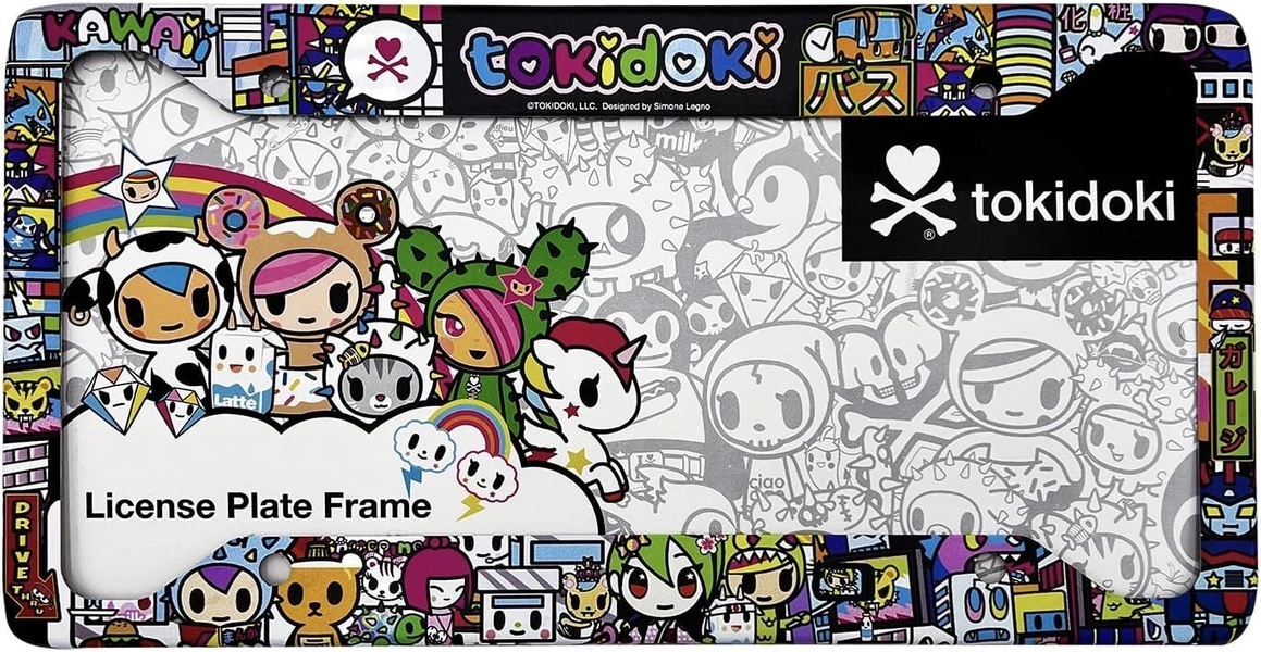 tokidoki license plate