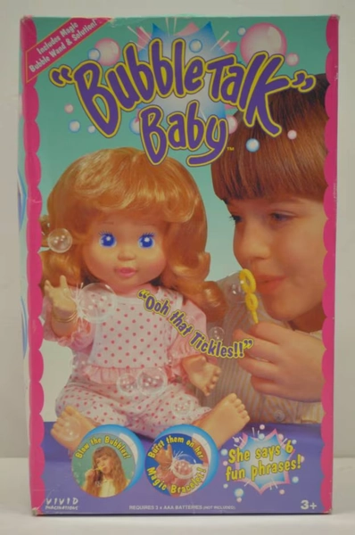 Vintage Vivid Imaginations Bubble Talk Baby Doll - Brand New In Box