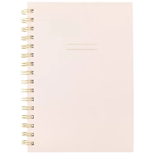 Sugar Paper Essentials 3 Subject Notebook Pale Pink