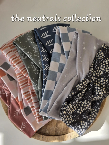 The Neutrals Collection | Twist Headbands | Soft and Stretchy Headbands | Nurse Headbands