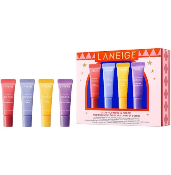 Laneige Glowy Lip Mini Lip Treatment Gift Set
