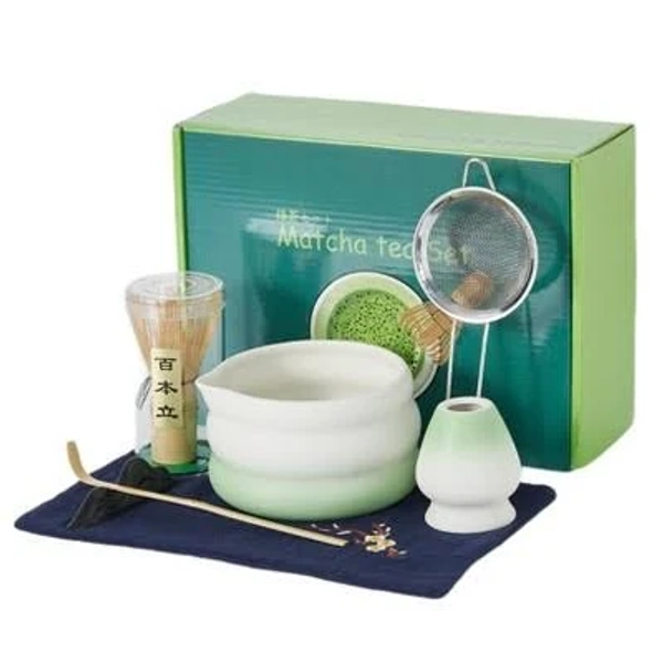 7 Pcs Gradient Matcha Set