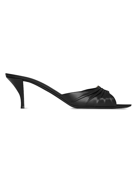 Babylone Mules in Smooth Leather