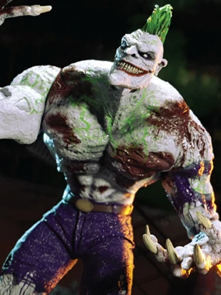 Batman: Arkham Asylum DC Multiverse The Joker Titan Mega Action Figure