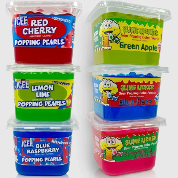 Sweet & Sour Boba Mixed Flavor Bubble Tea Kit