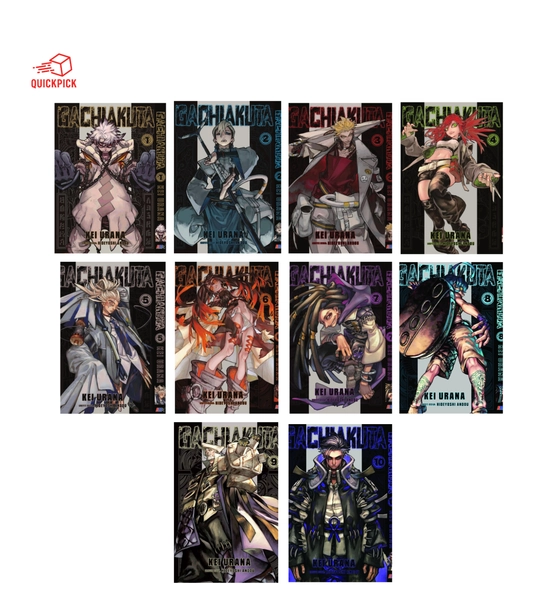 Gachiakuta NEW Manga Vol. 1-10 Full Set English Version Comic Books by Kei Urana