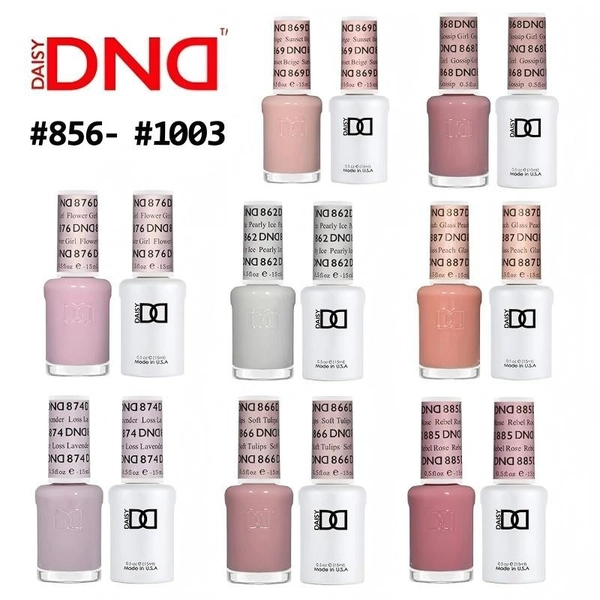 DND Matching Nail Polish &amp; Gel Polish Set Duo #856 - #1003