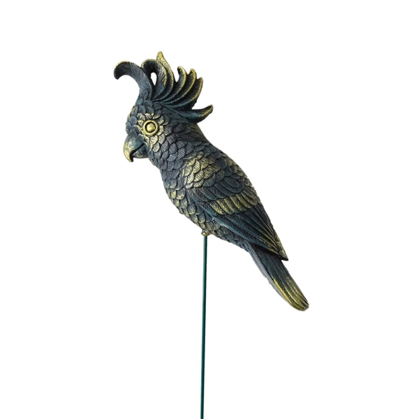 Bird Garden Stake - Cockatoo