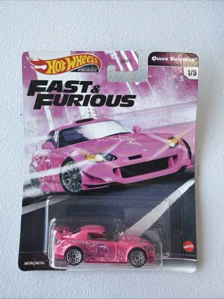 Hot Wheels 1/64 Premium Fast & Furious Quick Shifters Honda S2000 W/